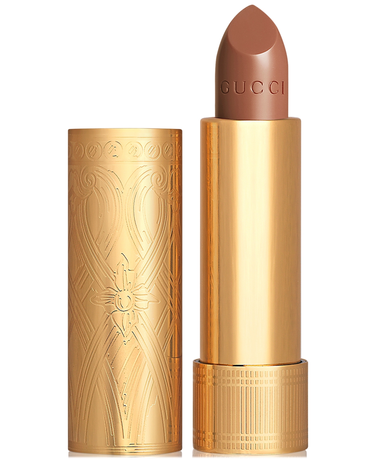 Gucci Rouge A Levres Long-lasting Satin Lipstick In 104 - Penny Beige