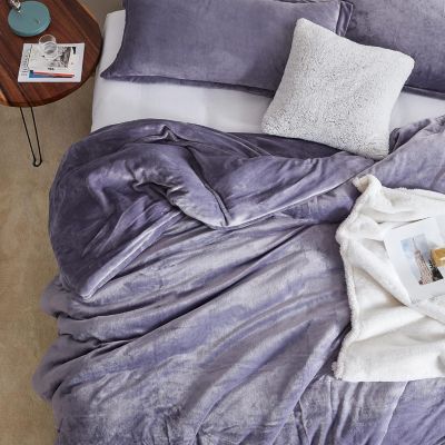 Oversized Comforter Set - The Original Plush - Lavender Dusk , Twin XL