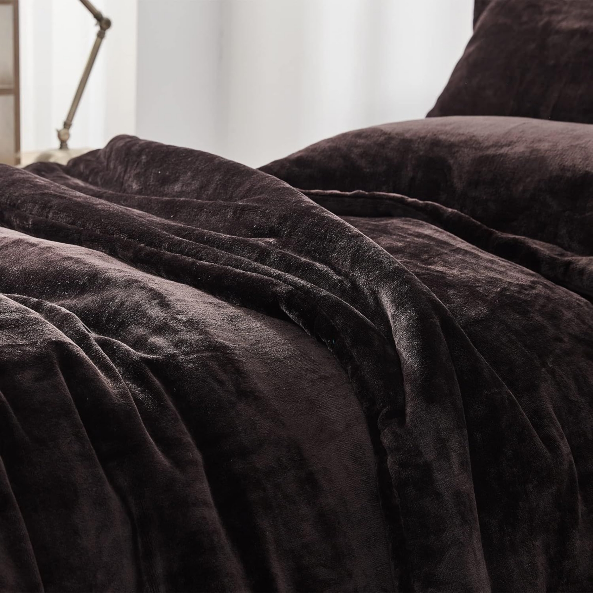 Coma Inducer Oversized Comforter Set - The Original Plush - Dark Chocolate