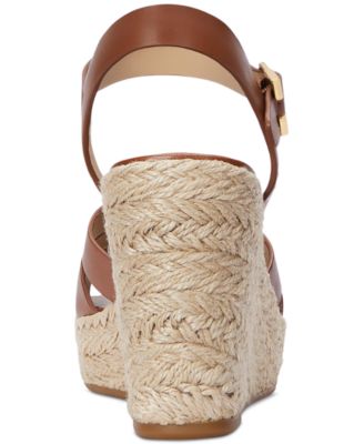 【ラルフローレン】Soffia Espadrille Wedge Sandals Amazon.com | Lauren Ralph Lauren Women's Soffia Calfskin