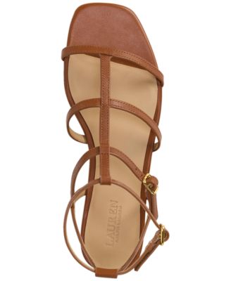 RALPH LAUREN Everley Calfskin Gladiator サンダル Everley Calfskin Gladiator Sandal