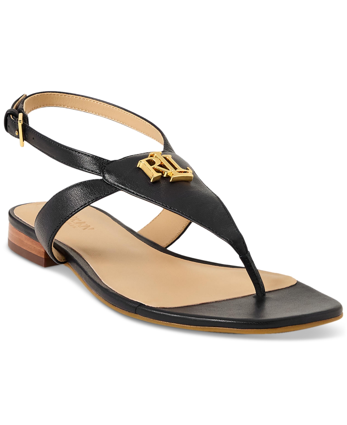 Ralph Lauren Women's Everly Thong Flat Sandals
