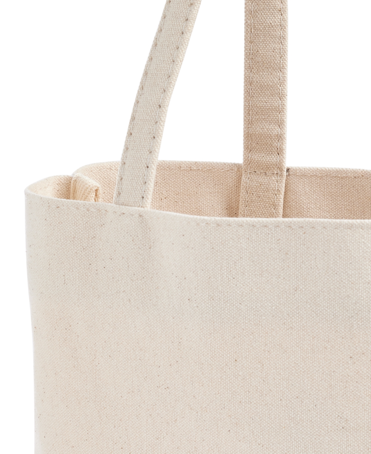 Dani Accessories Marshall Field's Logo Canvas Tote Bag, Macy's Exclusive In Transparent