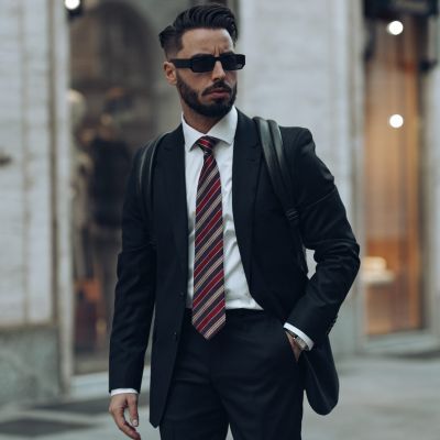 Vesuvio - Silk Jacquard Tie for MenBrand