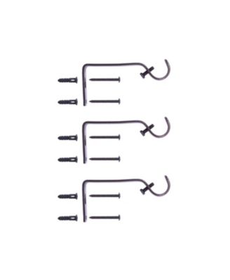 Bryce Satin Nickel 3/4 Inch Decorative Window Curtain Rod with Ball Finials