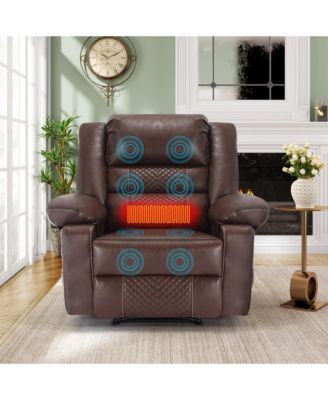 Breathable Leather Massage Recliner