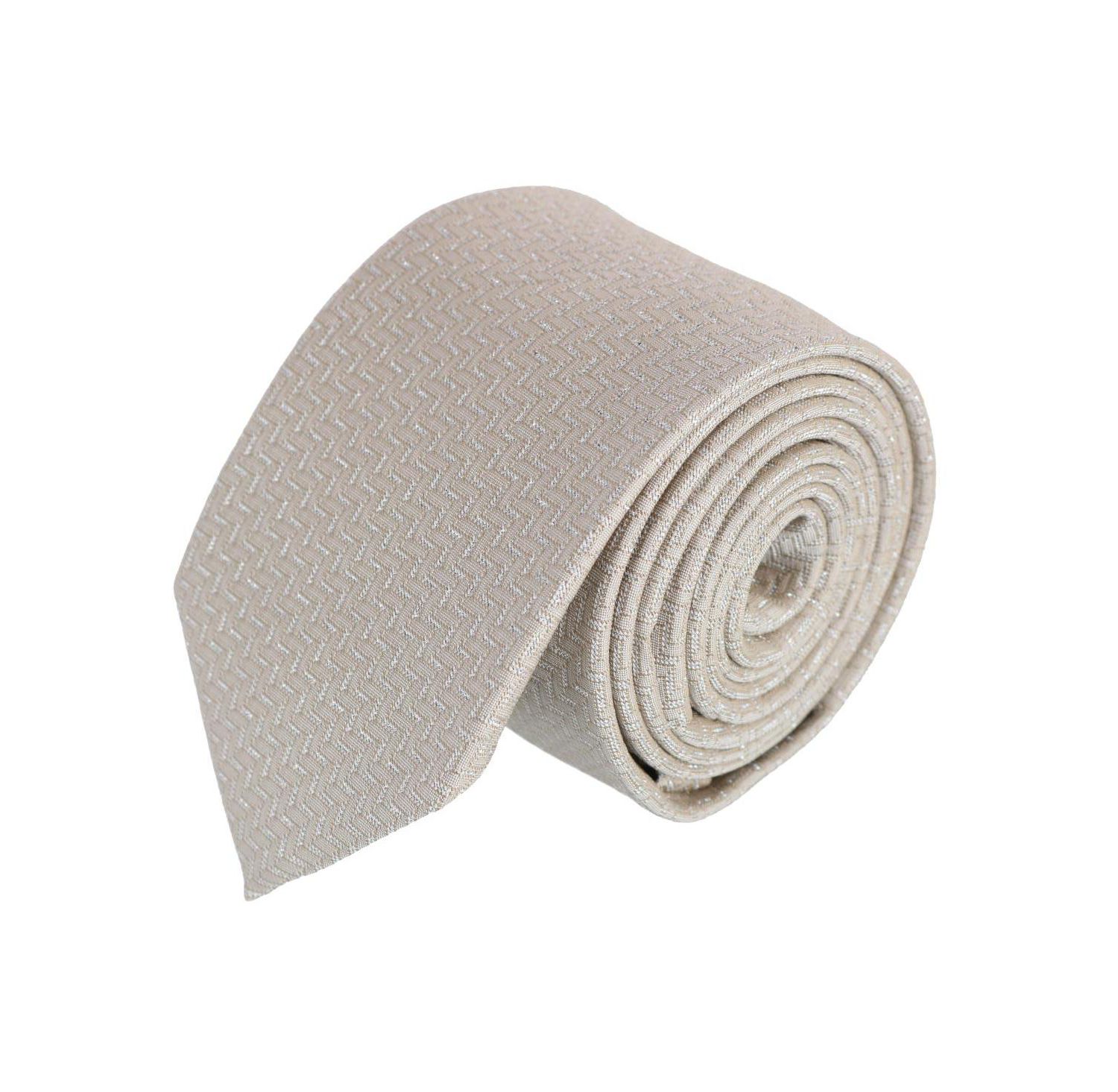 Men's Baldwin Metallic Dash Silk Business Necktie