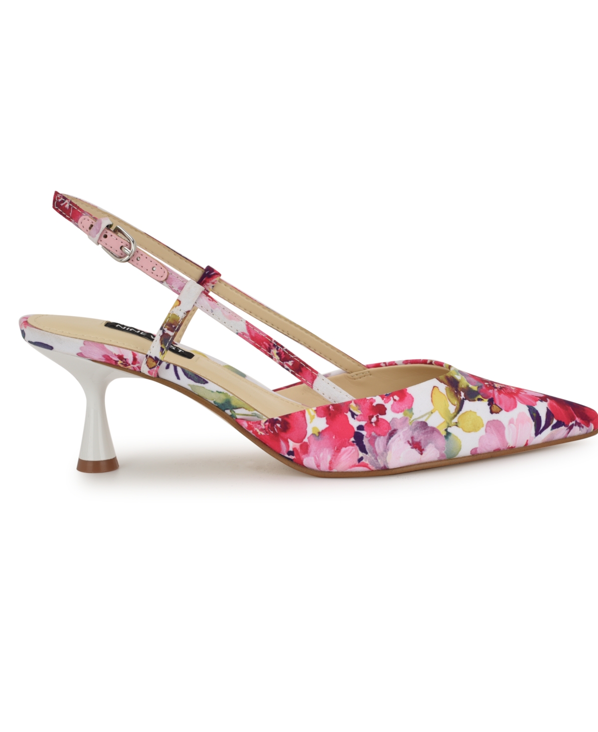 NINE WEST WOMEN'S RHONDA TAPERED HEEL SLINGBACK PUMPS 