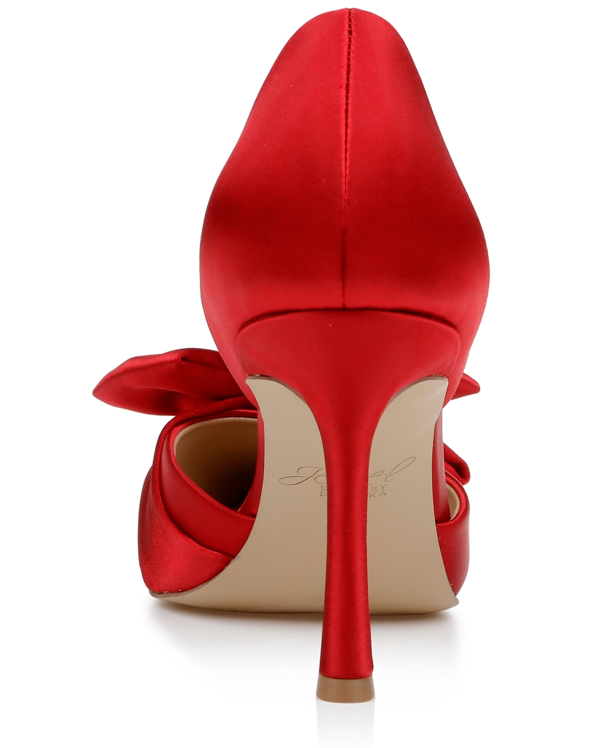 JEWEL BADGLEY MISCHKA WOMEN'S SIDNEY SLIP ON EVENING BOW PUMPS 