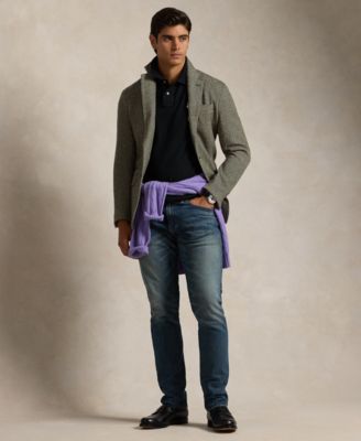 Men's  Big Pony Custom Slim Fit Mesh Polo