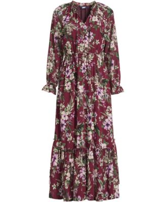 Women's Chiffon Midi Dress