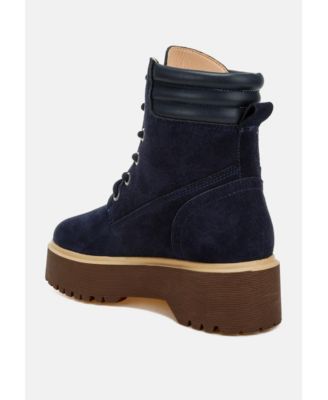 Womens Parula High Ankle Suede Boots