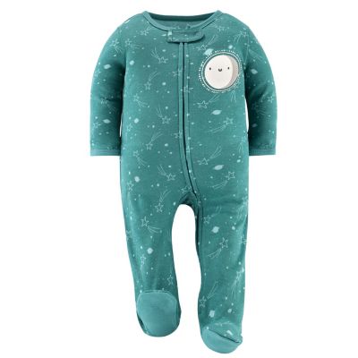 Baby Boys Neutral Celestial Footed Sleepers Girls, 3 Pack