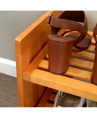 Solid Wood Storage Rack