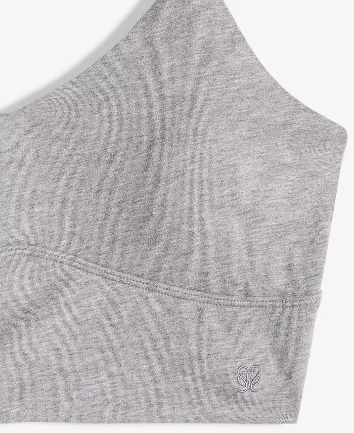 Women's Longline Cropped Bralette - thumbnail 9