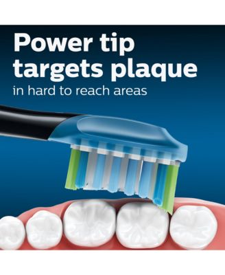 Philips Premium Plaque Control replacement toothbrush heads Black 2-pk