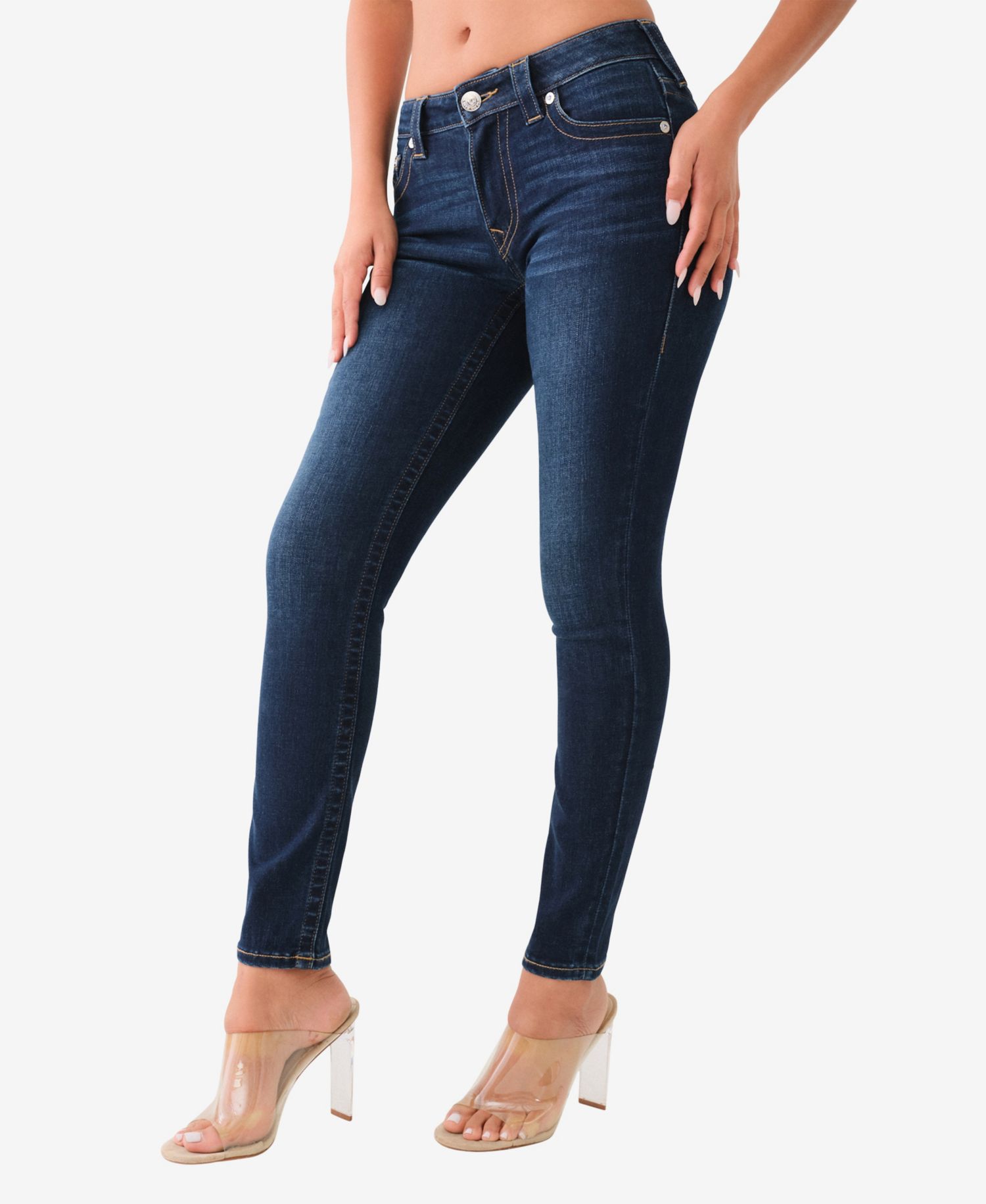 Plus Size Jennie Curvy Skinny Mid-Rise Jeans