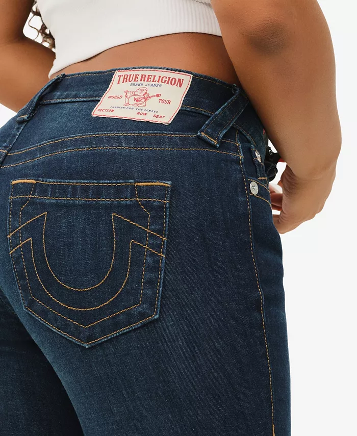 Women's Billie Mid Rise Straight Jeans - thumbnail 3