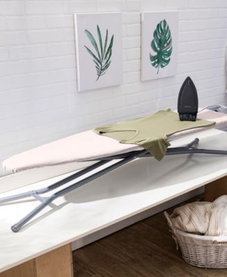 Products Adjustable Height, 4 Leg Ironing Board with Mesh Top and Iron Rest