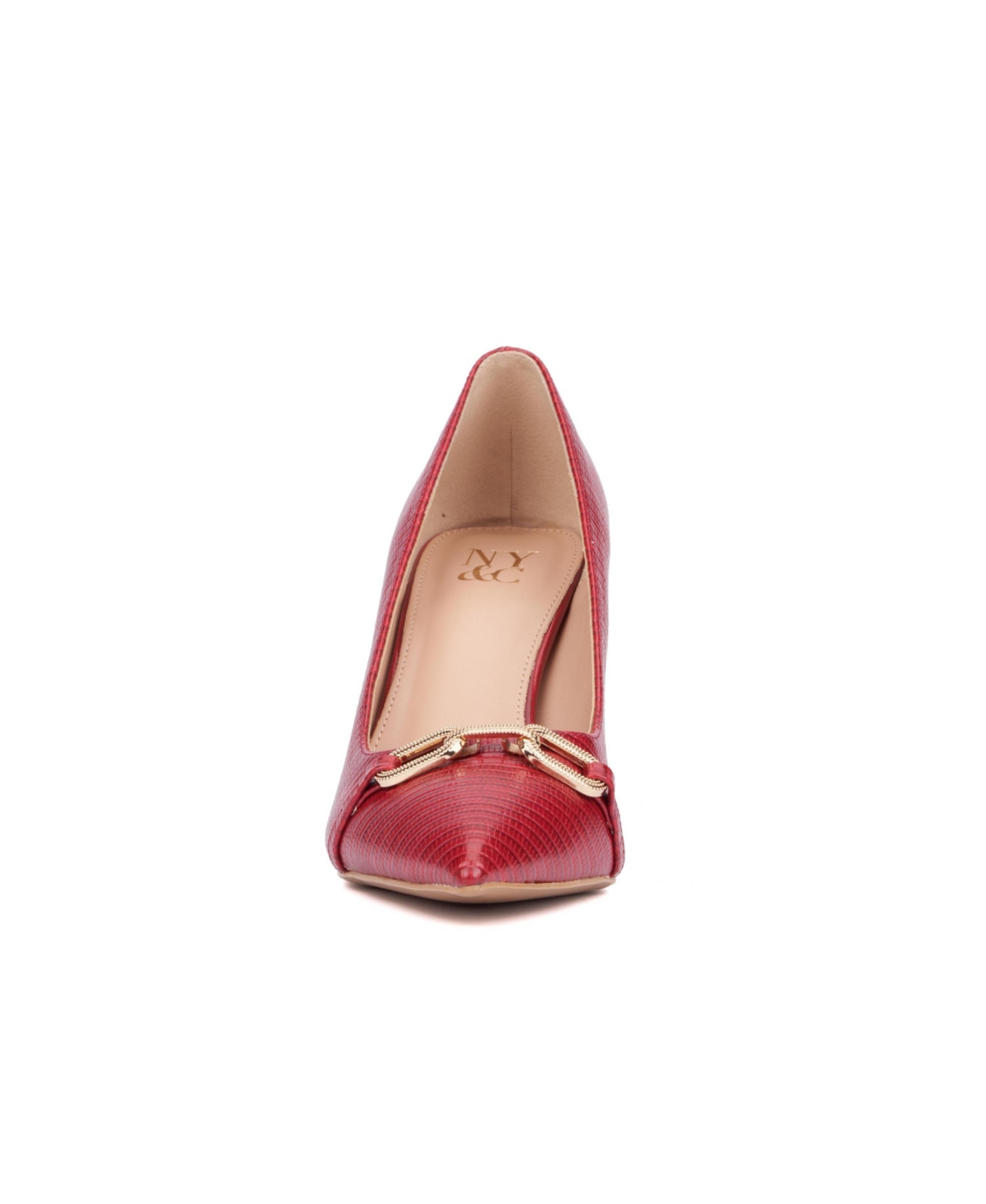 New York & Company Women's Katerina- Lizard Embossed Pump Heels