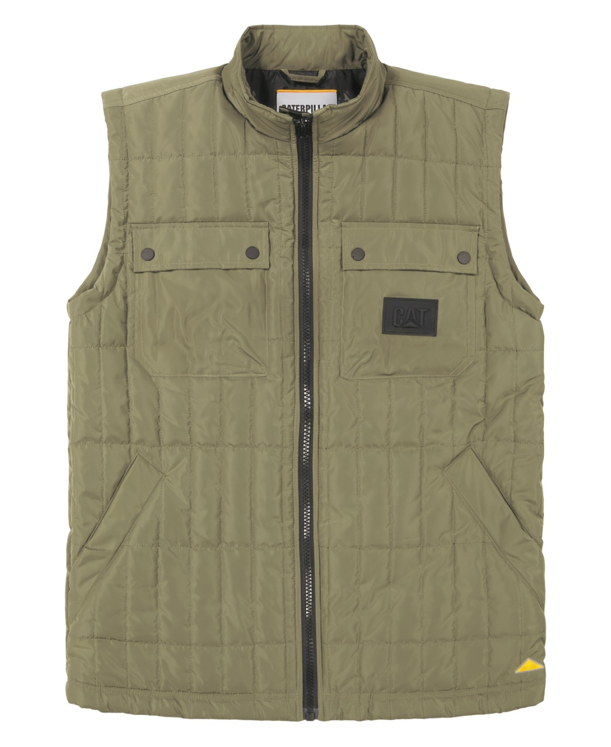 Men's Mediumweight Insulated Workwear Vest - Dusty Olive