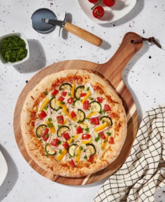 Acacia Pizza Peel Cutter