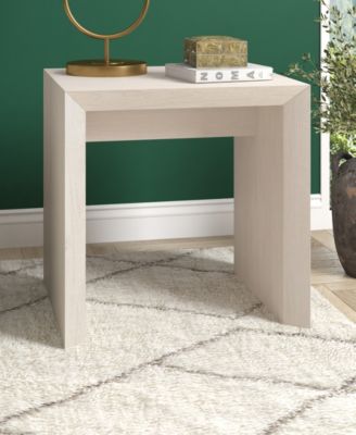 22" Oswin Wide Rectangular Side Table