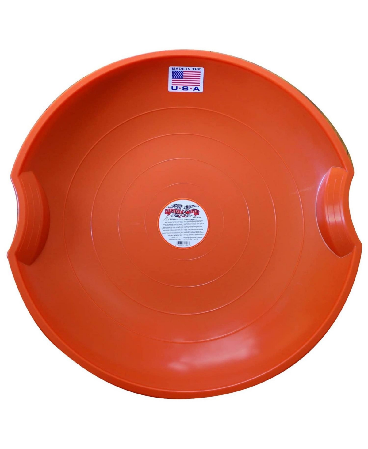 Paricon, Llc Paricon Flexible Flyer Flying Saucer Snow Sled Combo Pack, 26 Inch, Green/Orange