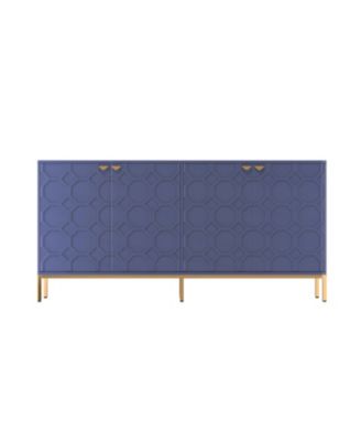 4 Door Locker Accent Cabinet