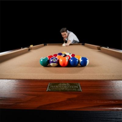 7.5' Belmont Drop Pocket Table w/Pool Ball & Cue Stick Set