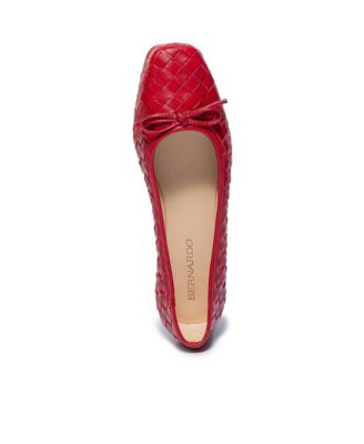 Bernardo Gwynn Woven Ballet Flat