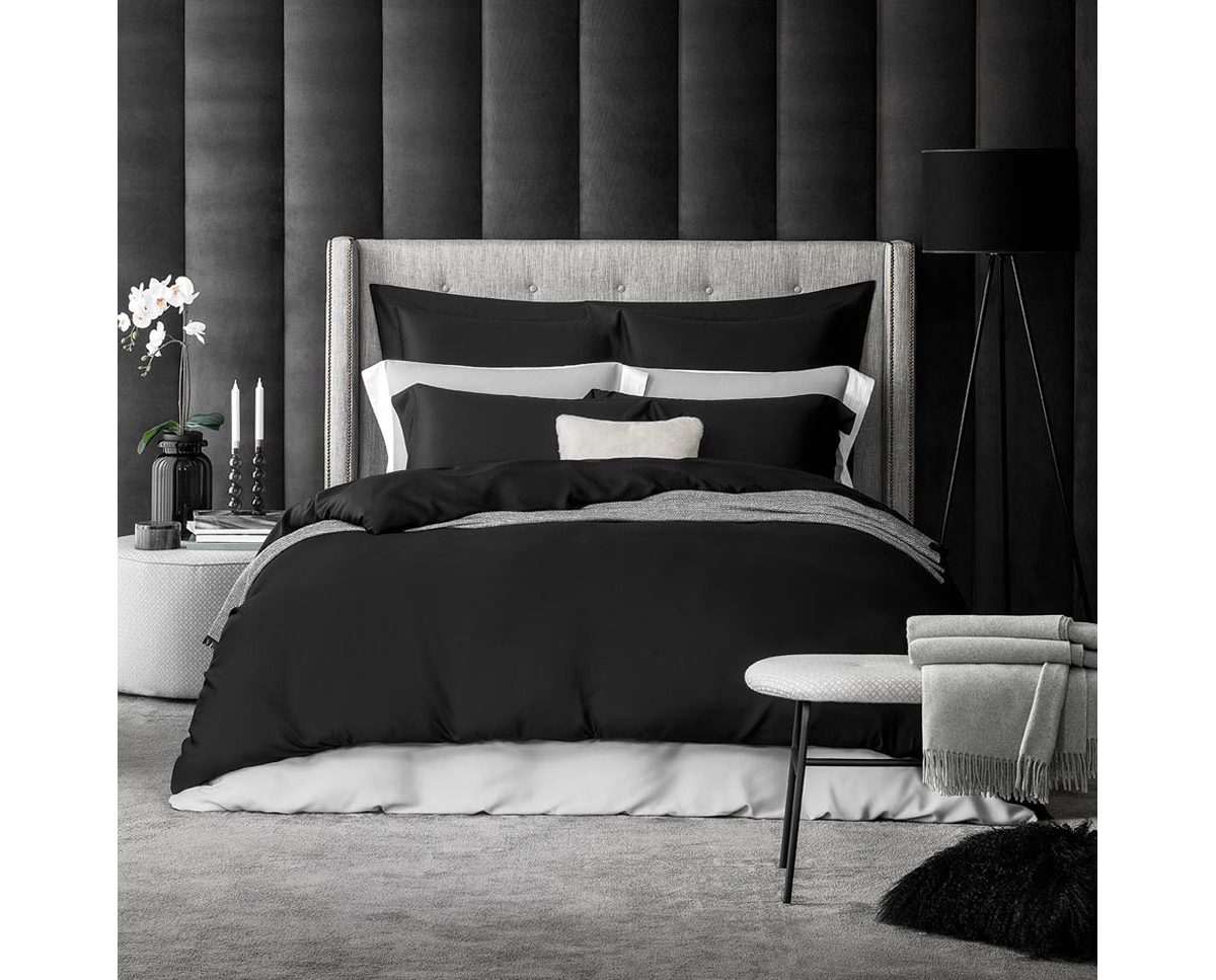 Togas Sensa Black Duvet Cover King black