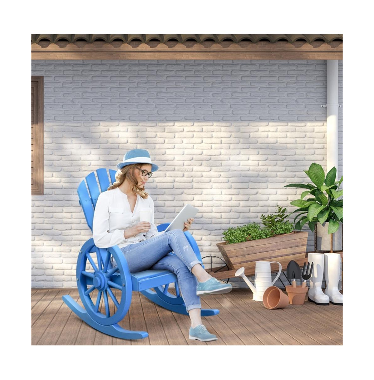 SlickblueGarden Lounge Chairs - Stylish Outdoor Seating for Relaxation - Blue