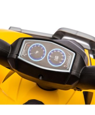 CAT Licensed Kids ATV with Horn, LED Headlights for 18-36 Months