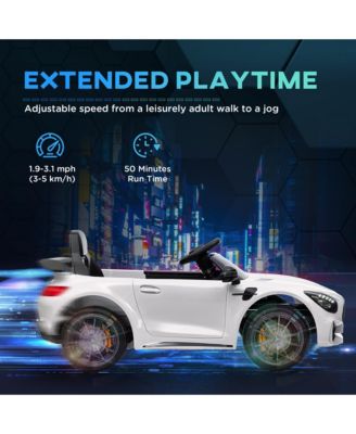 Mercedes-Benz AMG GTR Licensed 12V Kids Ride on Car w/ Remote,