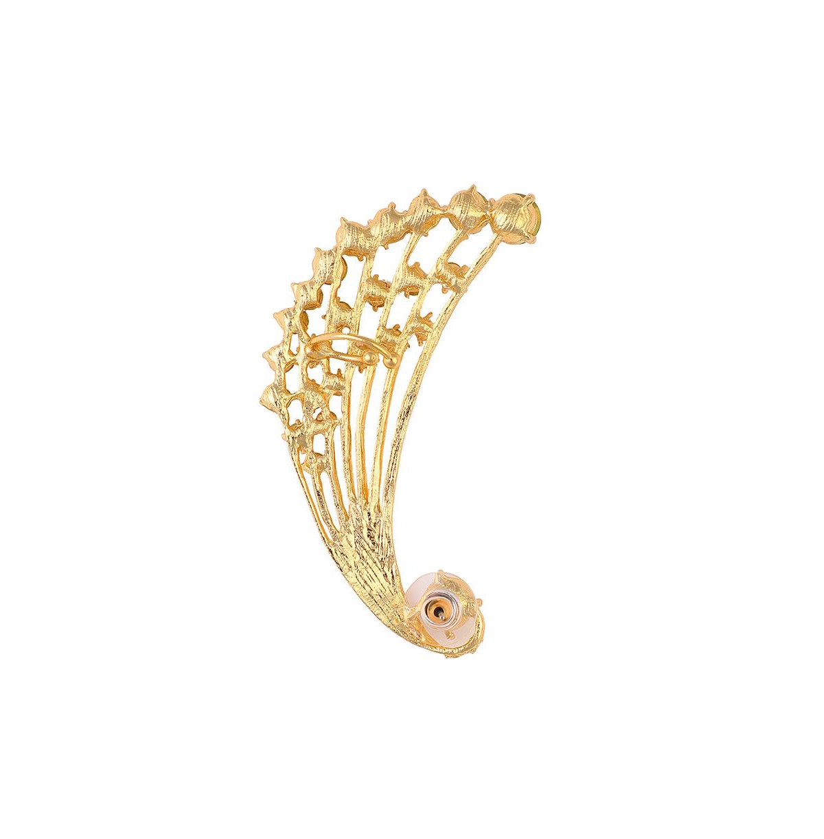 Sohi Women's Tiered Cuff Earring In Gold
