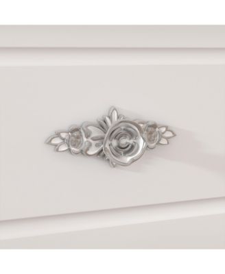 9-Drawer White Wood Dresser Storage Dresser