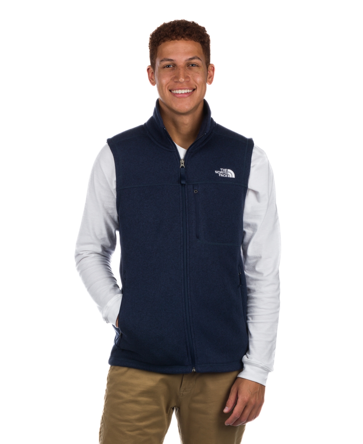 THE NORTH FACE MEN'S TSILLAN KNIT FULL ZIP VEST