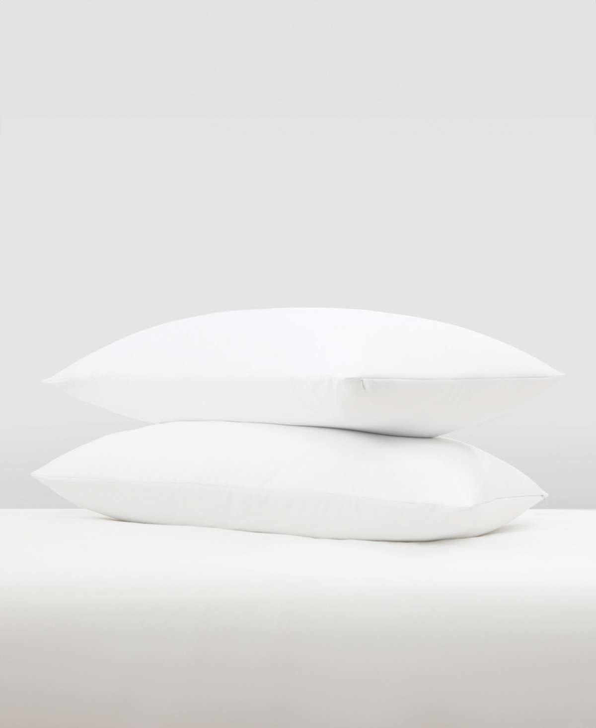 Ienjoy Home Ultra Soft Polyester 2-pack Pillow Protectors, Standard/queen In White