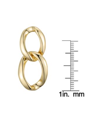 Double Loop Dangle Earrings