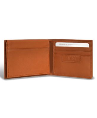 Men's Denim Collection Leather Top Wing Wallet