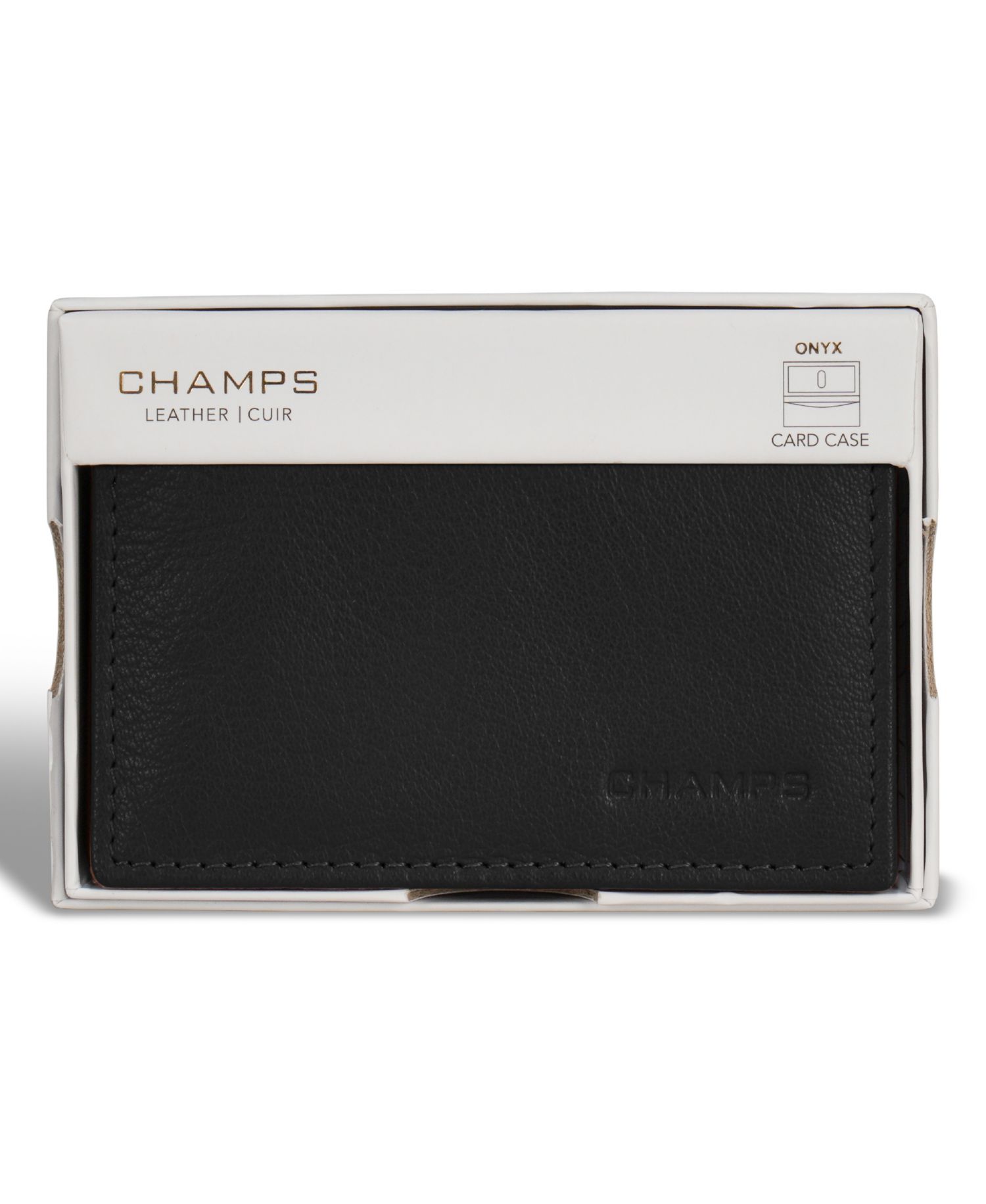 Men's Onyx Collection Leather Card Case