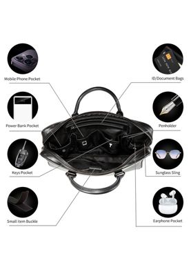 Men Business Handbag 14in Laptop bag Daniel Victoria Hyde