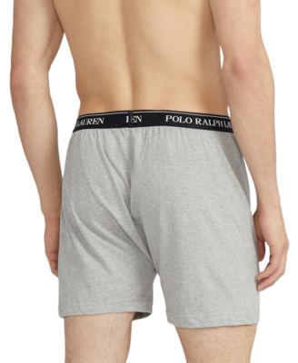 Men's 5-Pack Classic-Fit Cotton Knit Boxers 