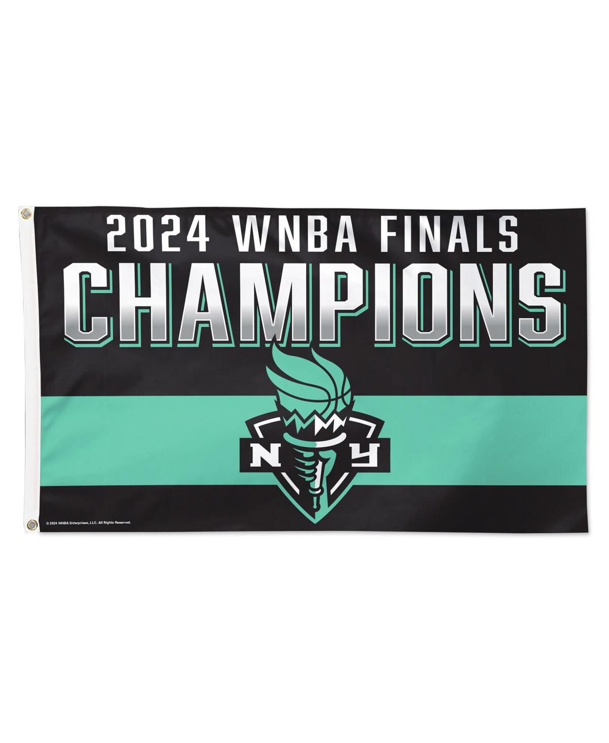 Wincraft New York Liberty 2024 Wnba Finals Champions 3' X 5' One-sided Deluxe Flag In No Color