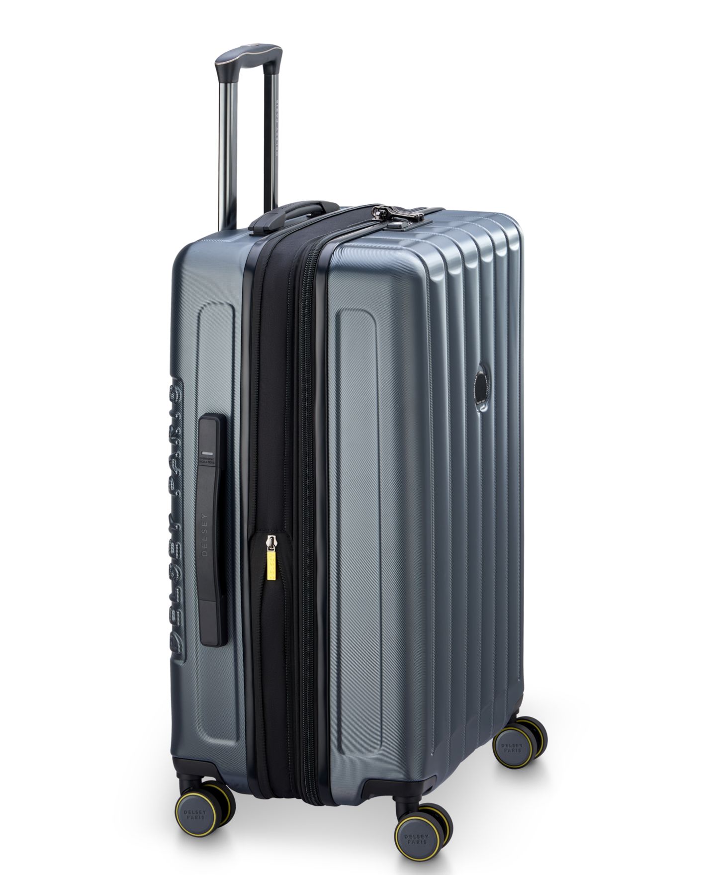 Чемодан Delsey Paris Shadow 6.0 Medium Check-in Expandable Spinner, цвет: Антрацитовый — фото 7