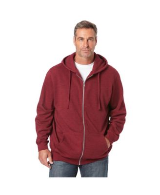 Tall Fleece Zip-Front Hoodie