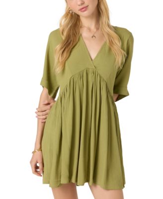 Juniors' Rosemary Essential Woven Mini Dress