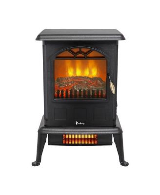 Infrared Electric Fireplace Heater - Electric Fireplace Stove for Home Heating
