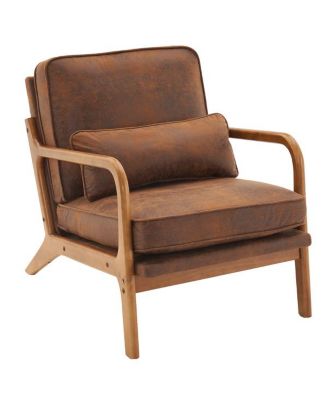 Upholstered Single Stylish Indoor Accent Chair for Living Room